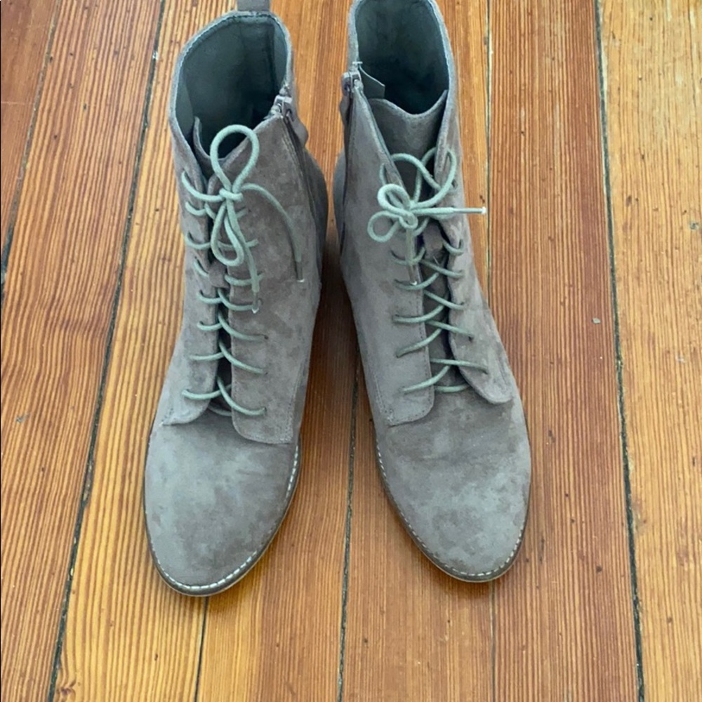 Lace up boots